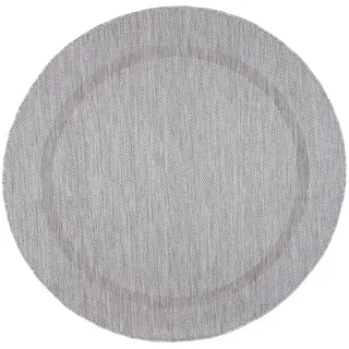 KADIMA DESIGN Küchenteppich 120 x 120 cm Silber