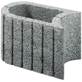 Kann Hochbeet-Set Pflanzstein Mini Plus 230 x 140 x 80 cm grau