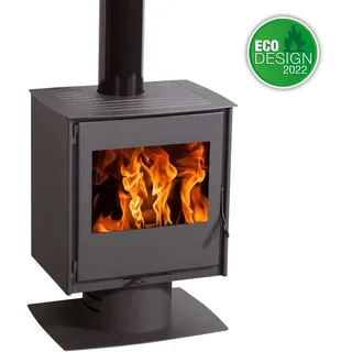 Juan Panadero Toscana Moderner Holzofen, 11 Kw / Hoher Wirkungsgrad 85 % / Heizvolumen 320 M3