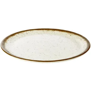 APS Speiseteller Ø 30 cm braun/weiß
