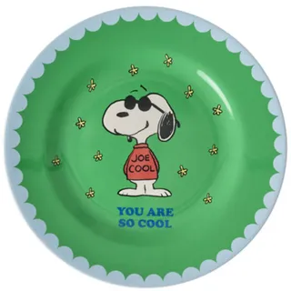 Rice Snoopy Teller Ø 20 cm grün