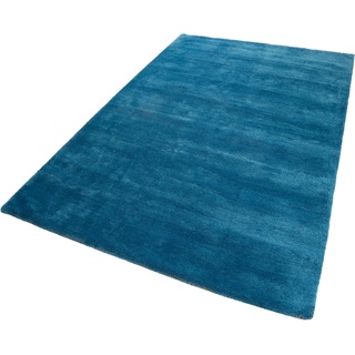Teppich ESPRIT "Loft" Teppiche Gr. B/L: 200 cm x 290 cm, 20 mm, 1 St., blau (petrol, blau) Esszimmerteppiche