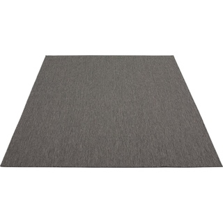 Teppich Saylor, Leonique, rechteckig, Höhe: 5 mm, In- und Outdoor geeignet, Sisal-Optik, Wetterfest & UV-beständig grau 60 cm x 110 cm x 5 mm