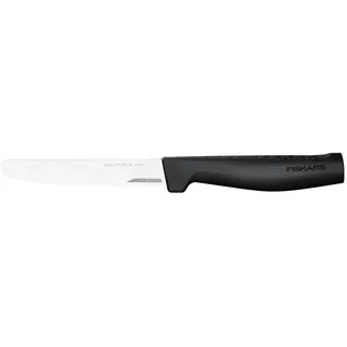 Fiskars Hard Edge Tomatenmesser 23 cm Schwarz/Silber