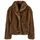 Short Faux Fur Jacket L
