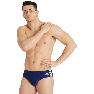 ARENA Icons Herren Slip Badehose Solid, Marineblau