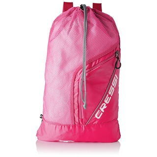 Cressi Unisex – Erwachsene Sumba Bag Sportrucksack mit Netz, Rosa, Eine Eine Größe