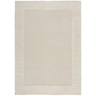 Flair Rugs Rue Wollteppich 200 x 290 cm Beige