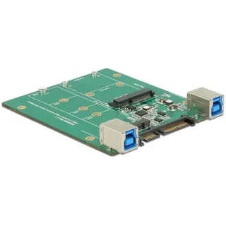 DeLock 62732 / USB 3.1 Typ-B Buchse > M.2 mSATA