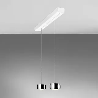 OLIGO Grace Pendelleuchte, LED 2-flammig mit unsichtbarer Höhenverstellung, 63-506-34-21+62-506-10-21+G42-931-51-05#2,