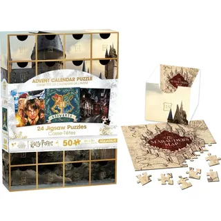 Aquarius Harry Potter Adventskalender-puzzle 1000 Stücke Golden  Golden One Size - Gold