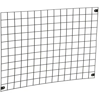 [en.casa] Wandgitter Sæby 75 x 55 cm Schwarz