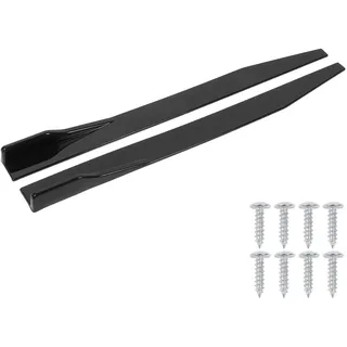 Universal Auto Seitenspoiler Set, 2 Stück, 120cm/47.2 Zoll Seitenrocker Splitter, Flügel Canard Diffusor Seitenschürzenverlängerung