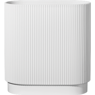 ASA Selection, Vase, Vase, weiß 34,5 x 16 cm, H. 40 cm (1 x)
