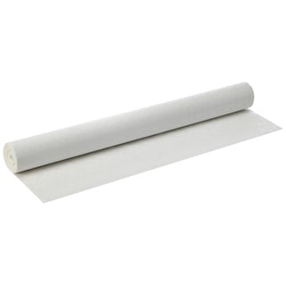 Papstar Tischtuchrolle / Papiertischtuch weiß (1 Rolle) mit Damastprägung, 50 x 1 m, robust, umweltfreundlich, für Gastronomie, Feste oder Haushalt, #12542