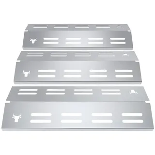 tuning-art Grillerweiterung GA37 Brennerabdeckung Set Edelstahl für Enders San Diego 3