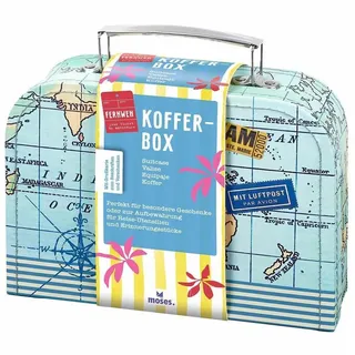 Moses Fernweh Koffer Allzweckbox 20 x 15,3 x 6 cm 1-tlg. blau