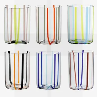 Zafferano Tirache Tumbler Set 6 Wassergläser