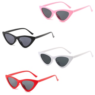 Flycppo Retro Cateye Sonnenbrille,4 Stück Cateye Sonnenbrille für Damen,Sonnenbrillen für Damen Party Brillen Neon Farbe Lustige Party Sonnenbrillen