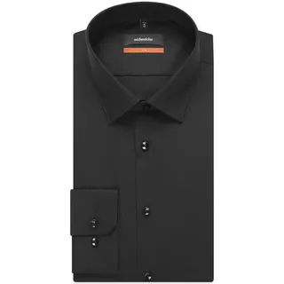Seidensticker Herren Hemd langarm 675198/666260 black 37