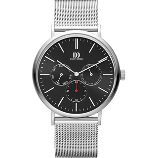 Danish Design Herren Analog Quarz Uhr mit Edelstahl Armband IQ63Q1233