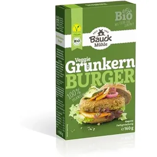 Bauckhof Bio Grünkern-Burger, 160 g (Packung mit 5)