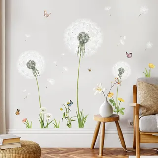 SHUCHING Wandtattoo Pusteblume Groß