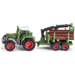 Siku 1645 - Traktor mit Forstanhänger 1:87