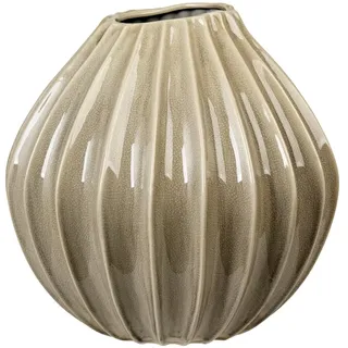 Broste Copenhagen 14445170 Vase, Keramik, Beige