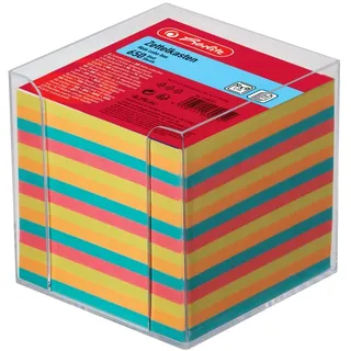 Herlitz Zettelbox Kunststoff 9x9x9 cm Transparent 650 St.