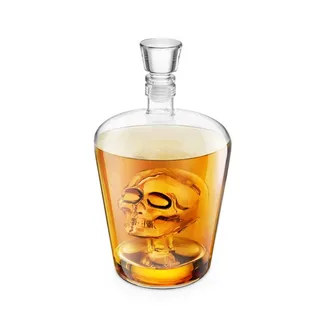 Final Touch Brainfreeze Skull DECANTER Dekanter Schädel Perfekt für Vodka, Obstbrand, Wein, Whiskey, Schnaps, Likö