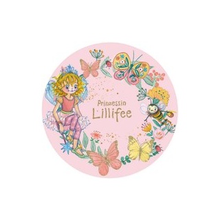 Kinderteppich Lillifee rosa D: ca. 100 cm - rosa