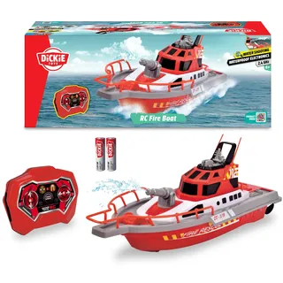 DICKIE RC-Boot Feuerwehrboot CH RtR rot/mehrfarbig (201107000)