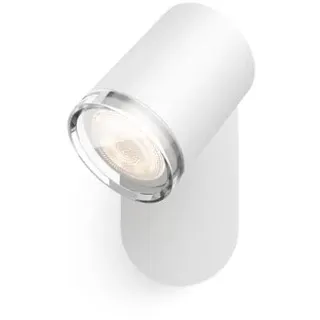 Philips Hue White Ambiance Adore Badezimmer-Spot, Dimmschalter, GU10, 5W, 250lm, 2700K, weiß (929003056101)
