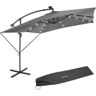 Tectake Sunna 250 x 300 cm Hellgrau