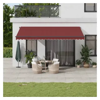 vidaXL Markise 500 x 300 cm lila
