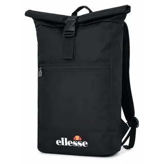 Einheitsgröße|ellesse Venezia Roll-Top Uni Rucksack 25 L SHBA4819-BLACK - Schwarz