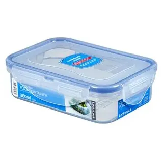LocknLock Frischhaltedose HPL810, aus Kunststoff, 0,36 Liter, transparent, luftdicht