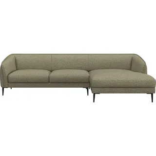 flexlux Eckcouch Polyester 2-Sitzer Grün