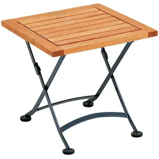 Merxx Klapphocker Schlossgarten 45 x 45 x 45 cm braun