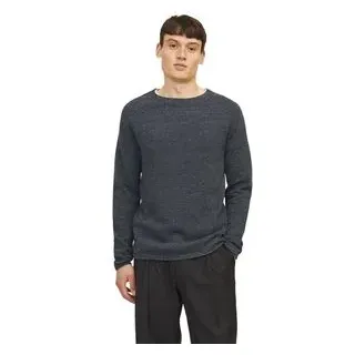 JACK & JONES Pullover 'Hill' & Dunkelgrau - XXL