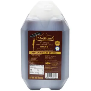 Megachef Premium Fischsauce 3er Pack, 13,5 Liter Gesamtmenge