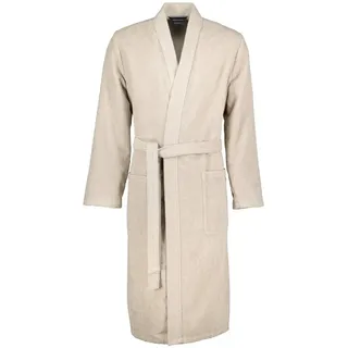 CAWÖ Bademäntel Herren Kimono Struktur 5509 sand - 339 XL