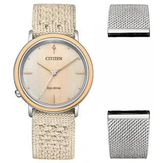 Citizen Ambiluna Eco-Drive Edelstahl 34,0 mm EM1006-40A