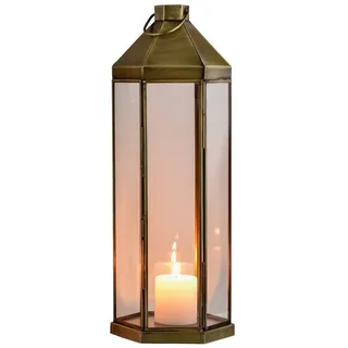 Marrakesch Orient & Mediterran Interior Deko Laterne 39 cm Gold