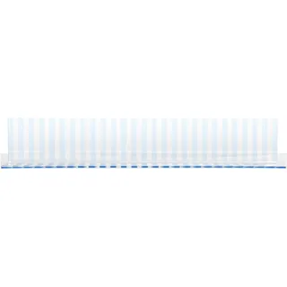 Gewürzboard MY HOME "Streifen - Gewürzhalter aus Acrylglas Küchenorganizer" Regale Gr. B/H/T: 100 cm x 10 cm x 8,5 cm, farblos (transparent) My Home Acrylleiste - Badezimmerablage bedruckt Inkl. Schrauben & Dübel