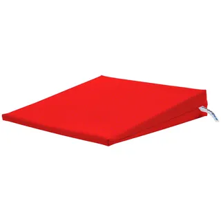 Sport-Tec Sitzkeilkissen VB 120 Sitzkissen Orthopädisch Keilkissen mit Kunstlederbezug, Auto Sitz Kissen, Büro Sitz Kissen, Sitzkeil