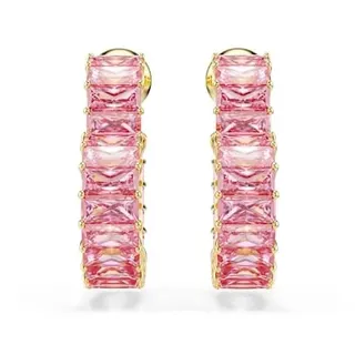 Swarovski Creolen Matrix rosa 5706340
