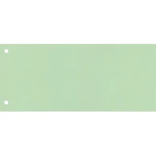 Soennecken Neutralware 121220660 Trennstreifen 10,5x24cm grün 100St