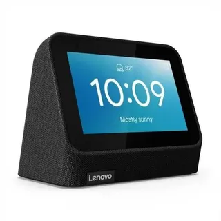 Lenovo Smart Clock 2 Smart Wecker, Smart Speaker mit Google Assistant, Bluetooth - Schwarz